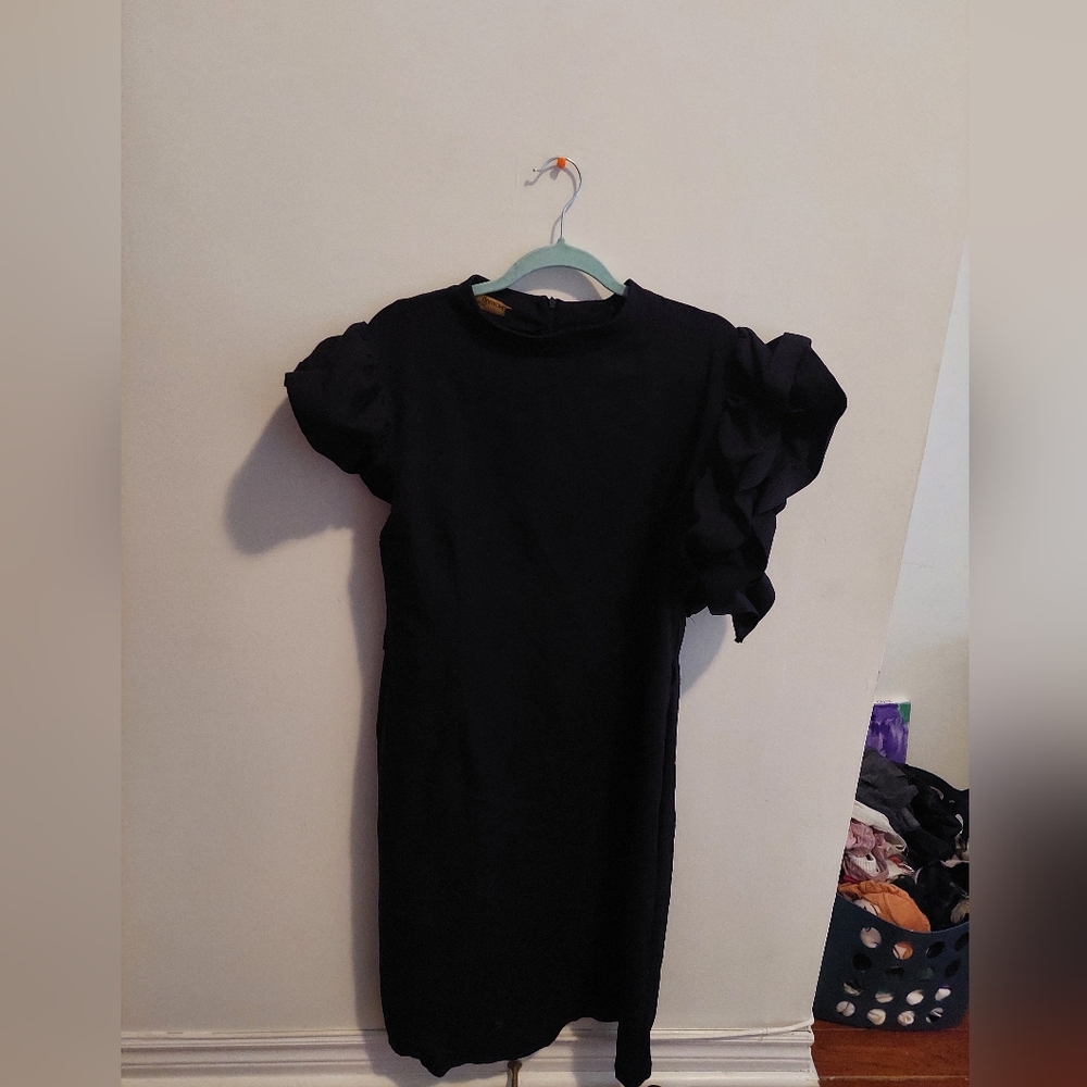 Body con black dress